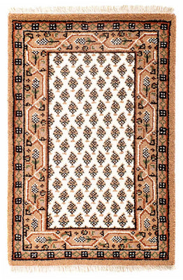 Tapis en laine - 91 x 61 cm - beige