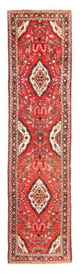 Tapis de couloir Tapis persan - Nomadic - 312 x 78 cm - rouge