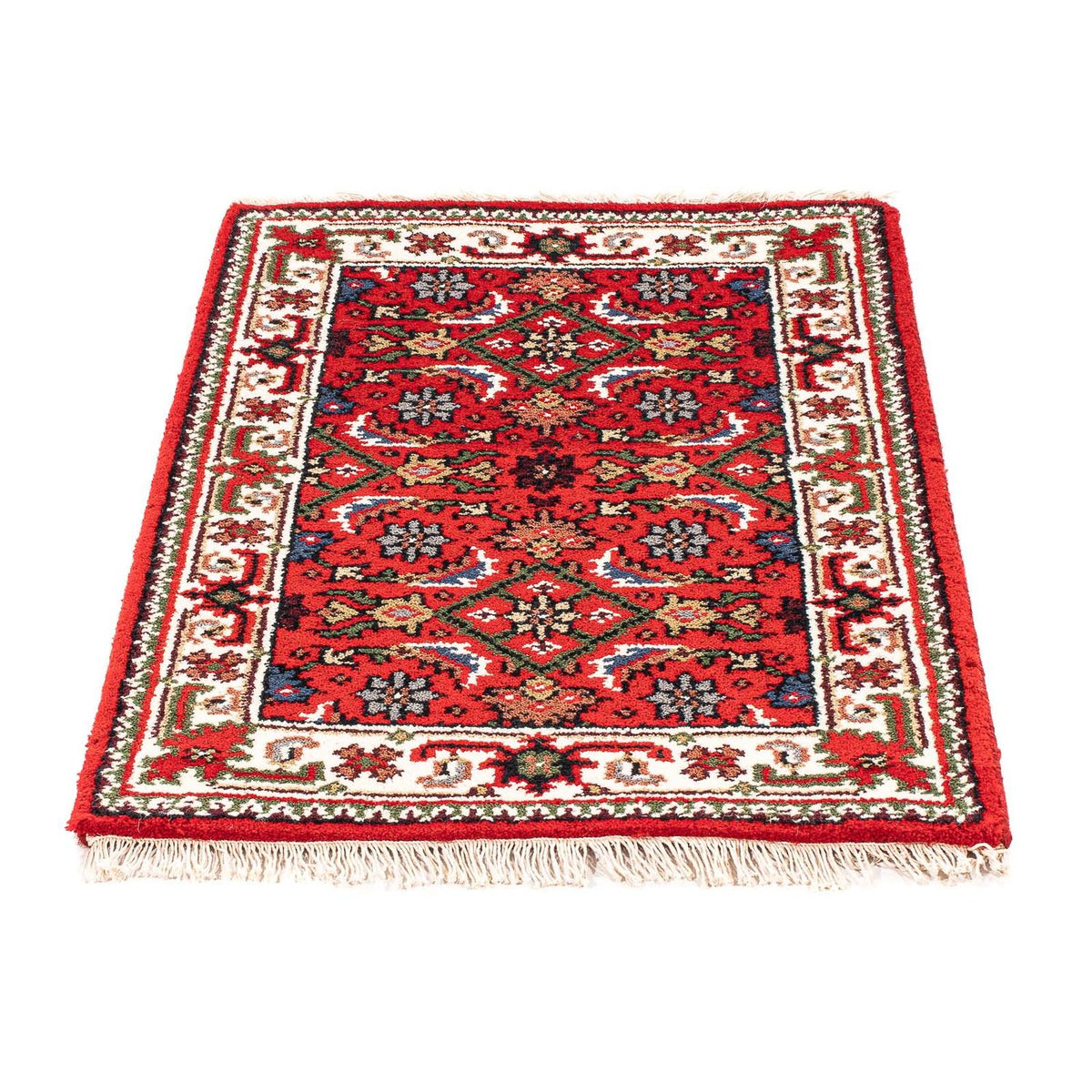 Tapis oriental - Bidjar - Indus - 90 x 60 cm - rouge