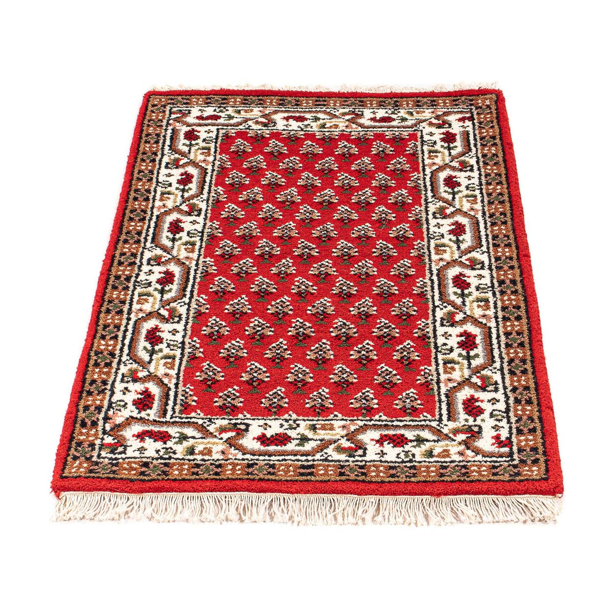 Tapis oriental - Mir - Indus - 93 x 60 cm - rouge
