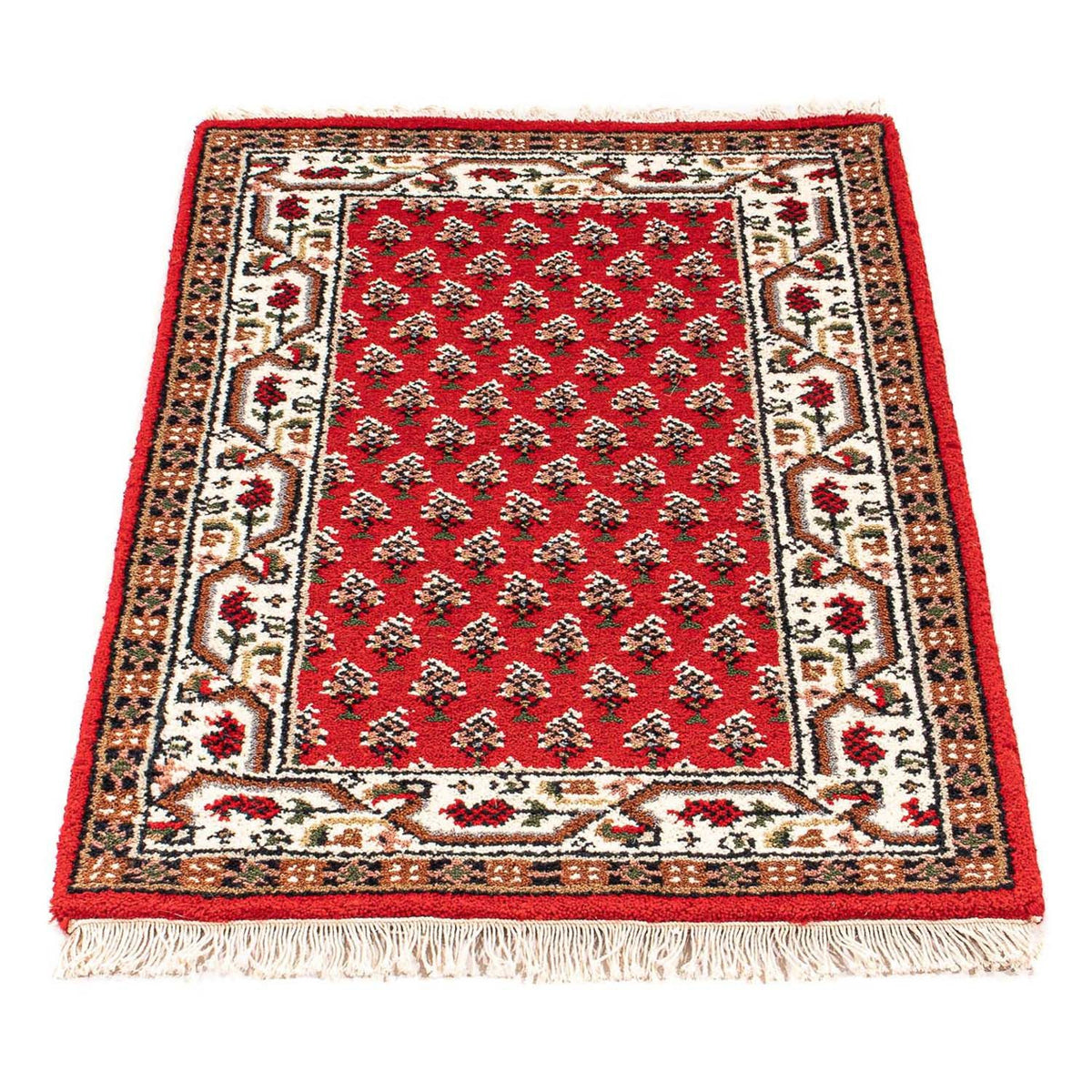 Tapis oriental - Mir - Indus - 93 x 60 cm - rouge
