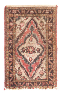 Tapis persan - Nomadic - 60 x 40 cm - marron clair