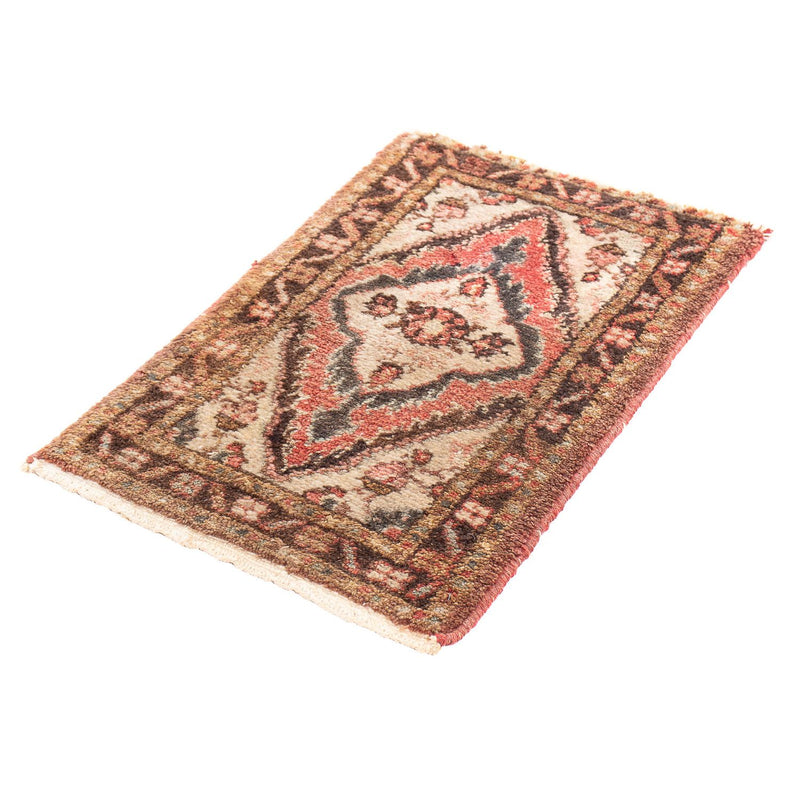 Tapis persan - Nomadic - 60 x 40 cm - marron clair