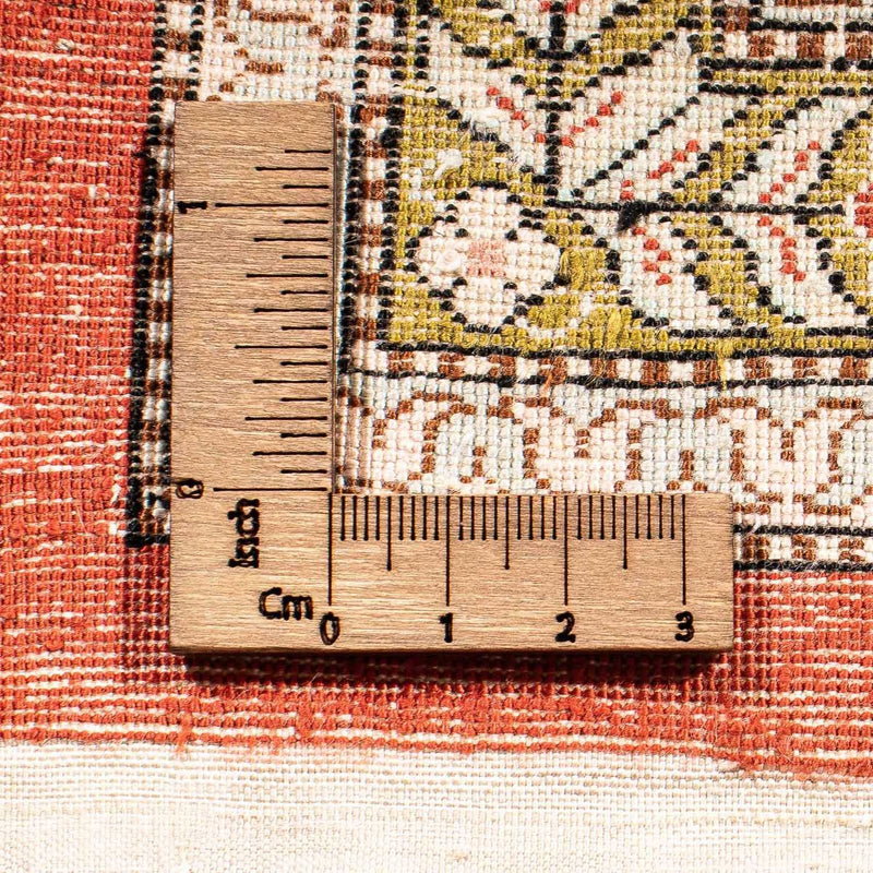 Tapis de couloir Tapis en soie - Soie chinoise - 272 x 71 cm - rouge