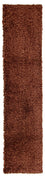 Tapis de couloir Tapis à poils longs - 295 x 65 cm - marron