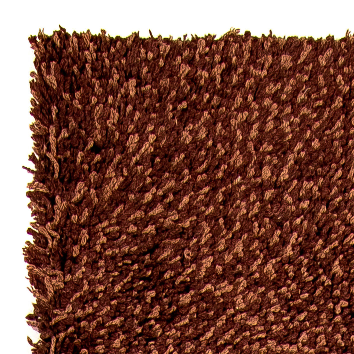 Tapis de couloir Tapis à poils longs - 295 x 65 cm - marron