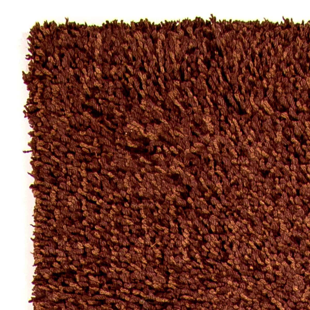 Tapis de couloir Tapis à poils longs - 304 x 65 cm - marron