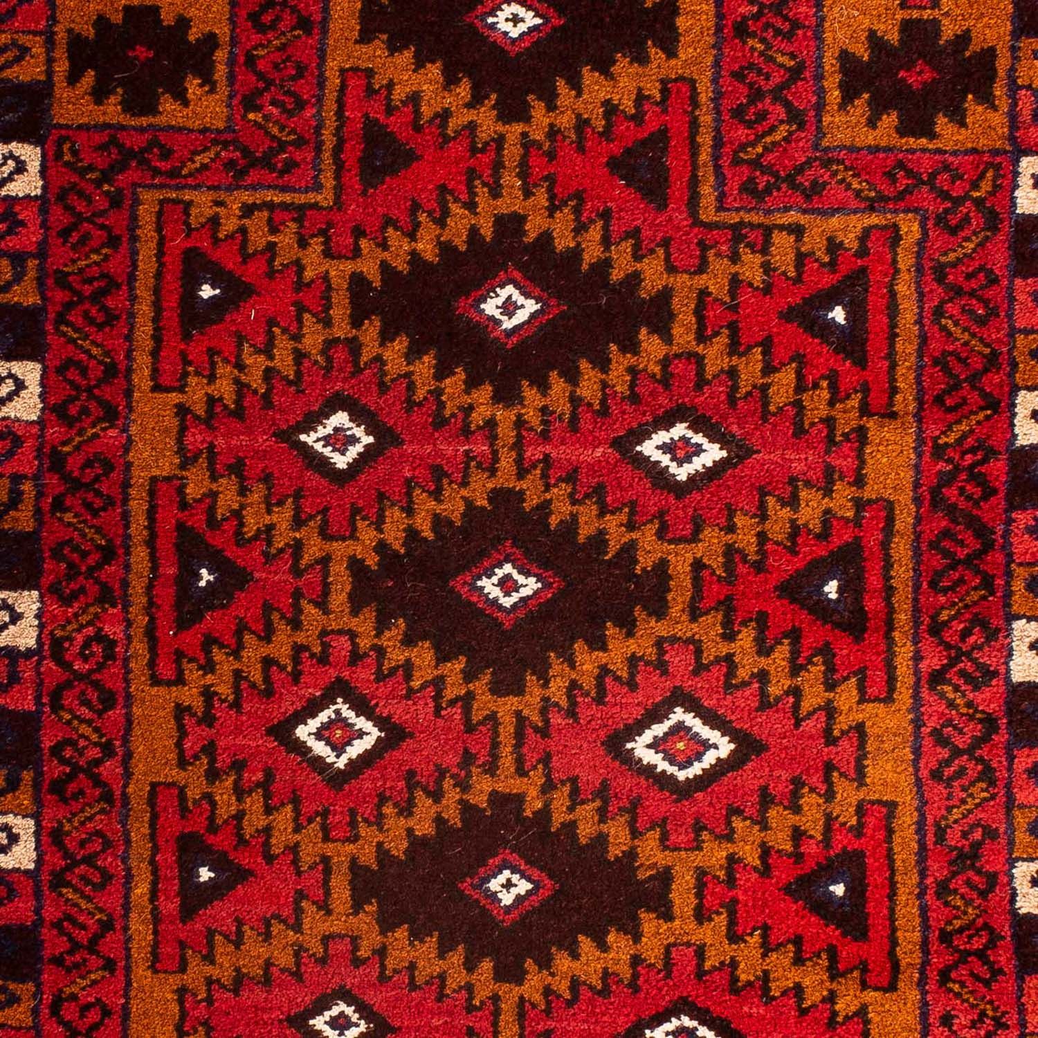 Tapis Belutsch - 125 x 80 cm - rouge foncé