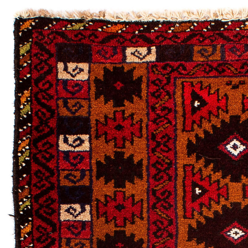 Tapis Belutsch - 125 x 80 cm - rouge foncé
