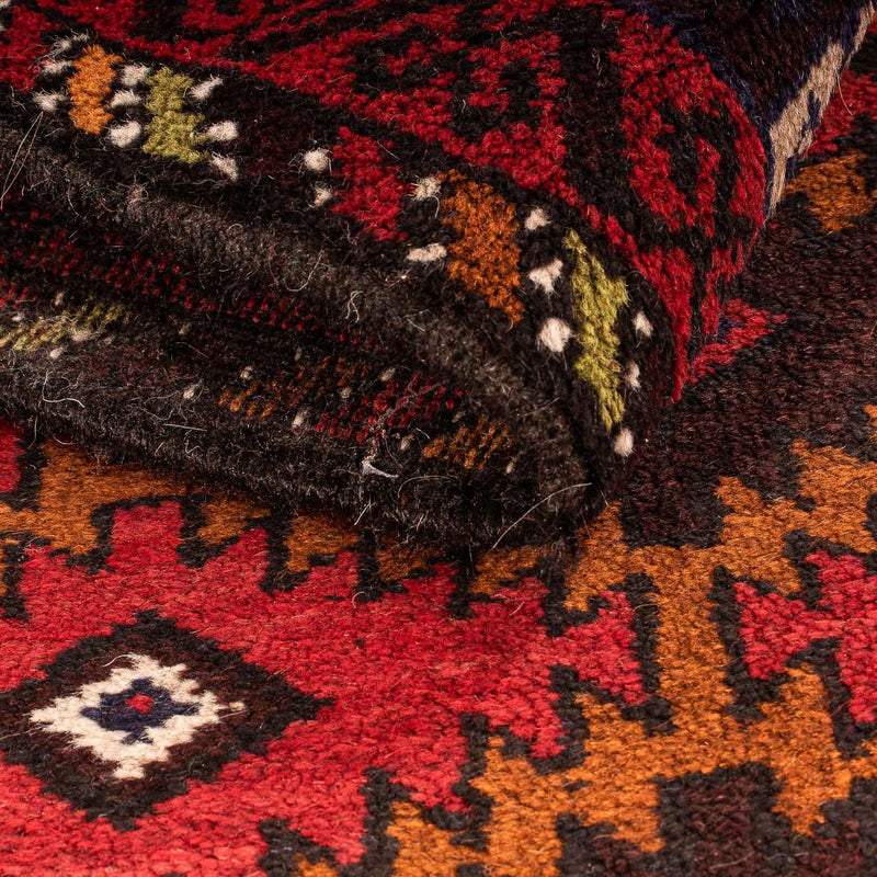 Tapis Belutsch - 125 x 80 cm - rouge foncé
