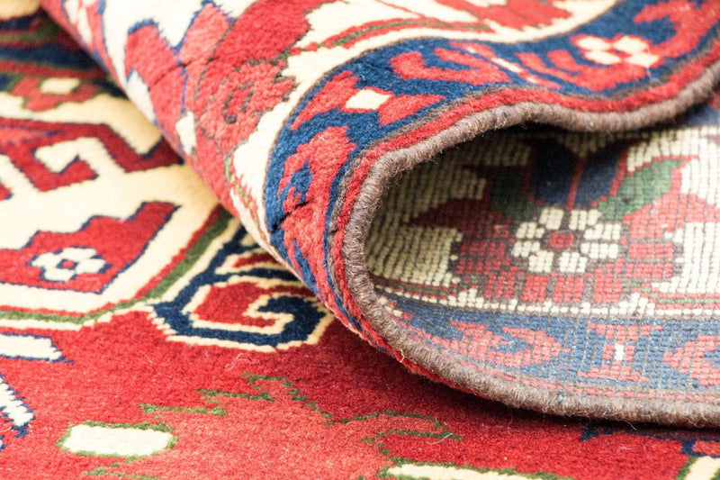Tapis afghan - Hatschlu - 195 x 159 cm - rouille