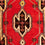 Tapis persan - Nomadic - 145 x 81 cm - rouge