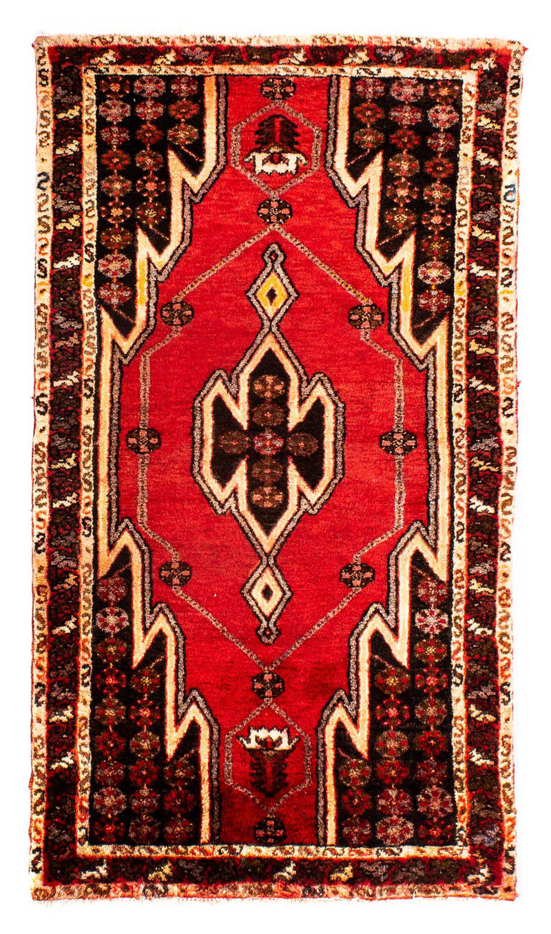 Tapis persan - Nomadic - 145 x 81 cm - rouge