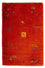 Tapis Gabbeh - Indus - 90 x 60 cm - rouge