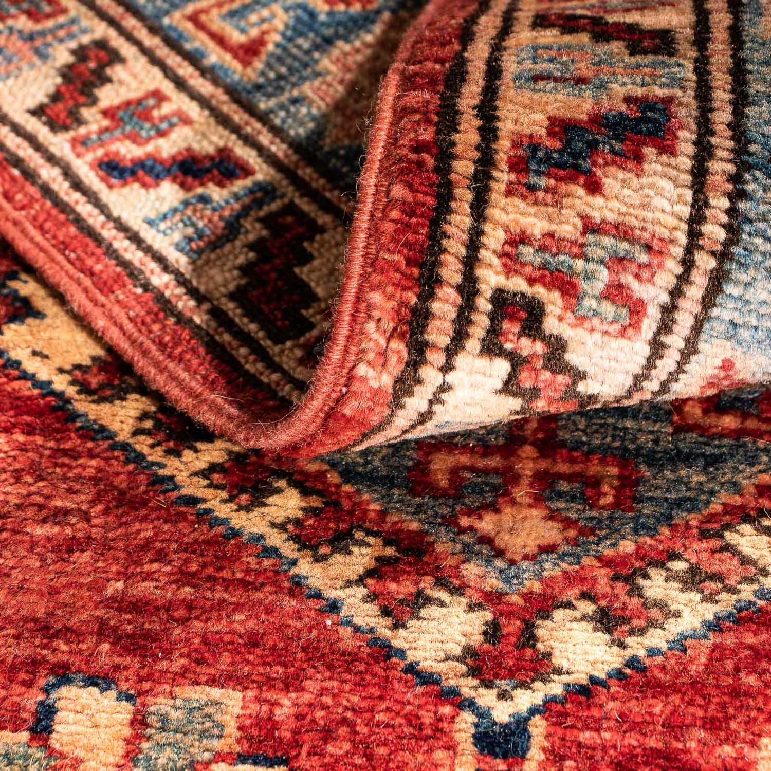 Tapis de couloir Tapis Ziegler - Kazak - 321 x 84 cm - rouge