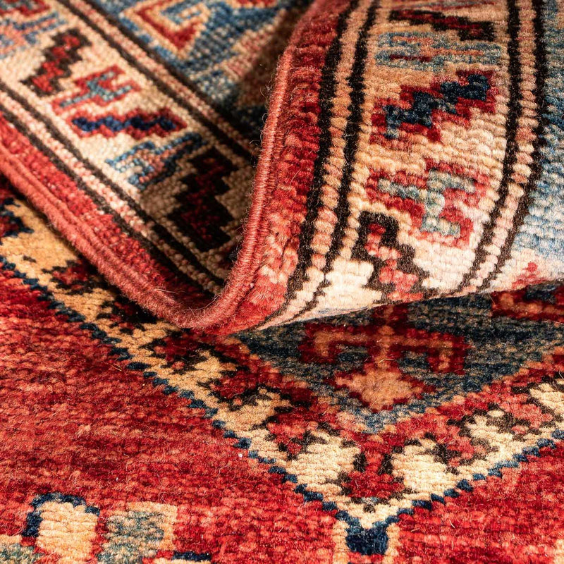 Tapis de couloir Tapis Ziegler - Kazak - 321 x 84 cm - rouge