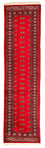 Tapis de couloir Tapis Pakistani - 326 x 76 cm - rouge