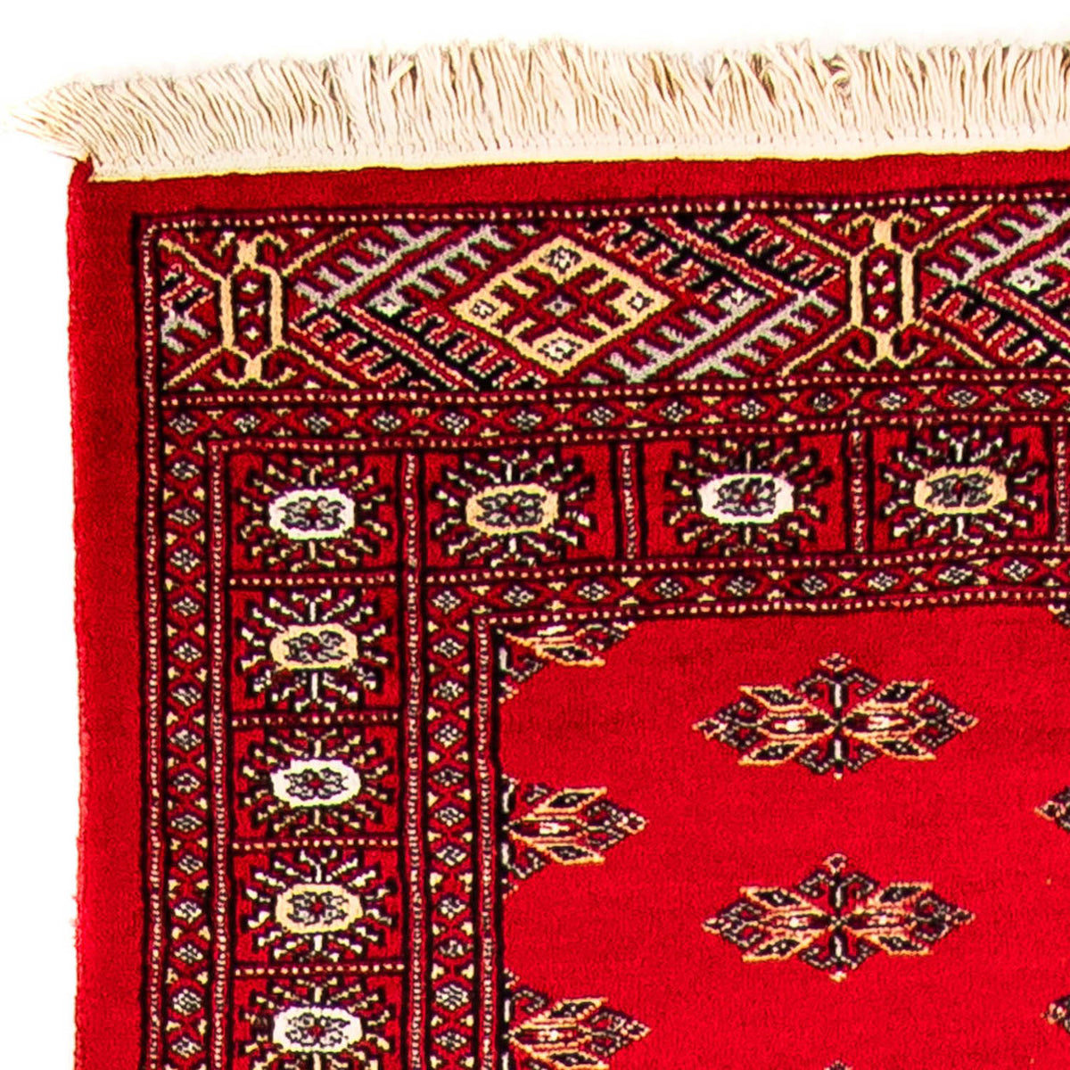 Tapis de couloir Tapis Pakistani - 326 x 76 cm - rouge