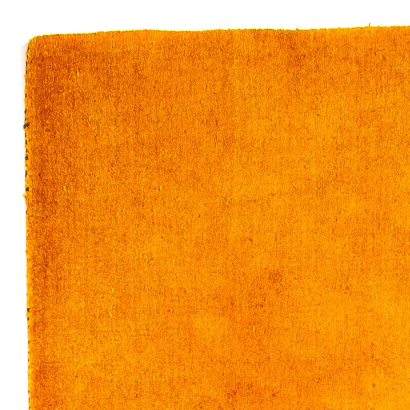 Tapis de couloir Tapis Gabbeh - Loribaft Persan - 395 x 80 cm - orange