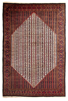 Tapis persan - Nomadic - 310 x 210 cm - marron
