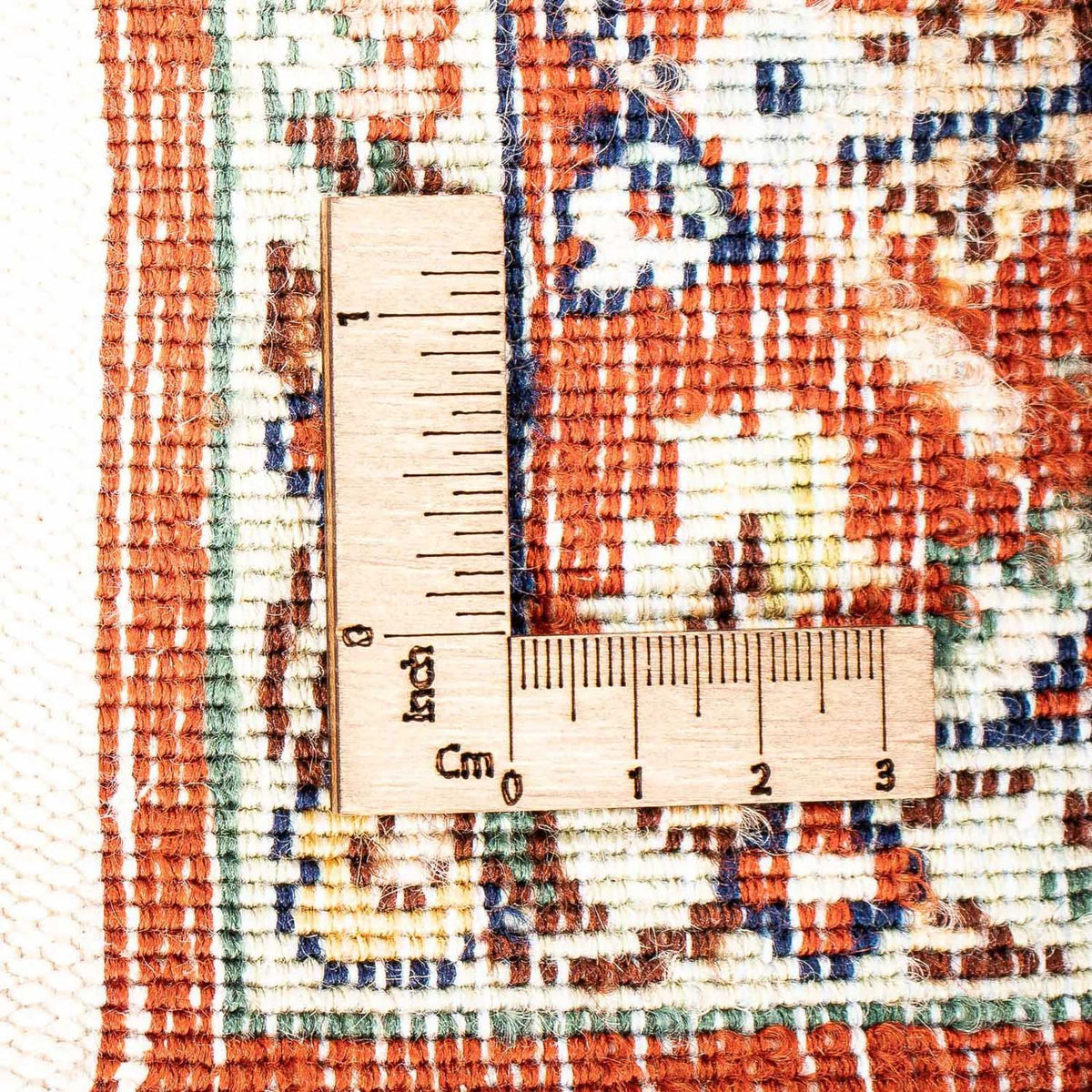 Tapis de couloir Tapis oriental - Bidjar - Indus - 340 x 77 cm - beige