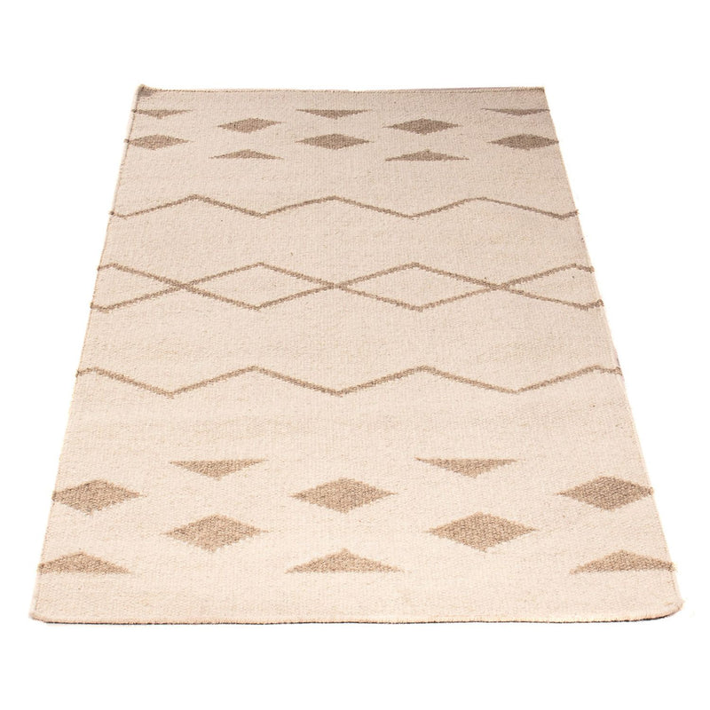 Tapis Kelim - Tendance - 150 x 76 cm - beige