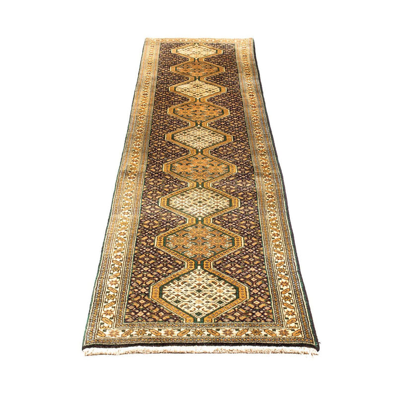 Tapis de couloir Tapis persan - Nomadic - 297 x 70 cm - bleu foncé