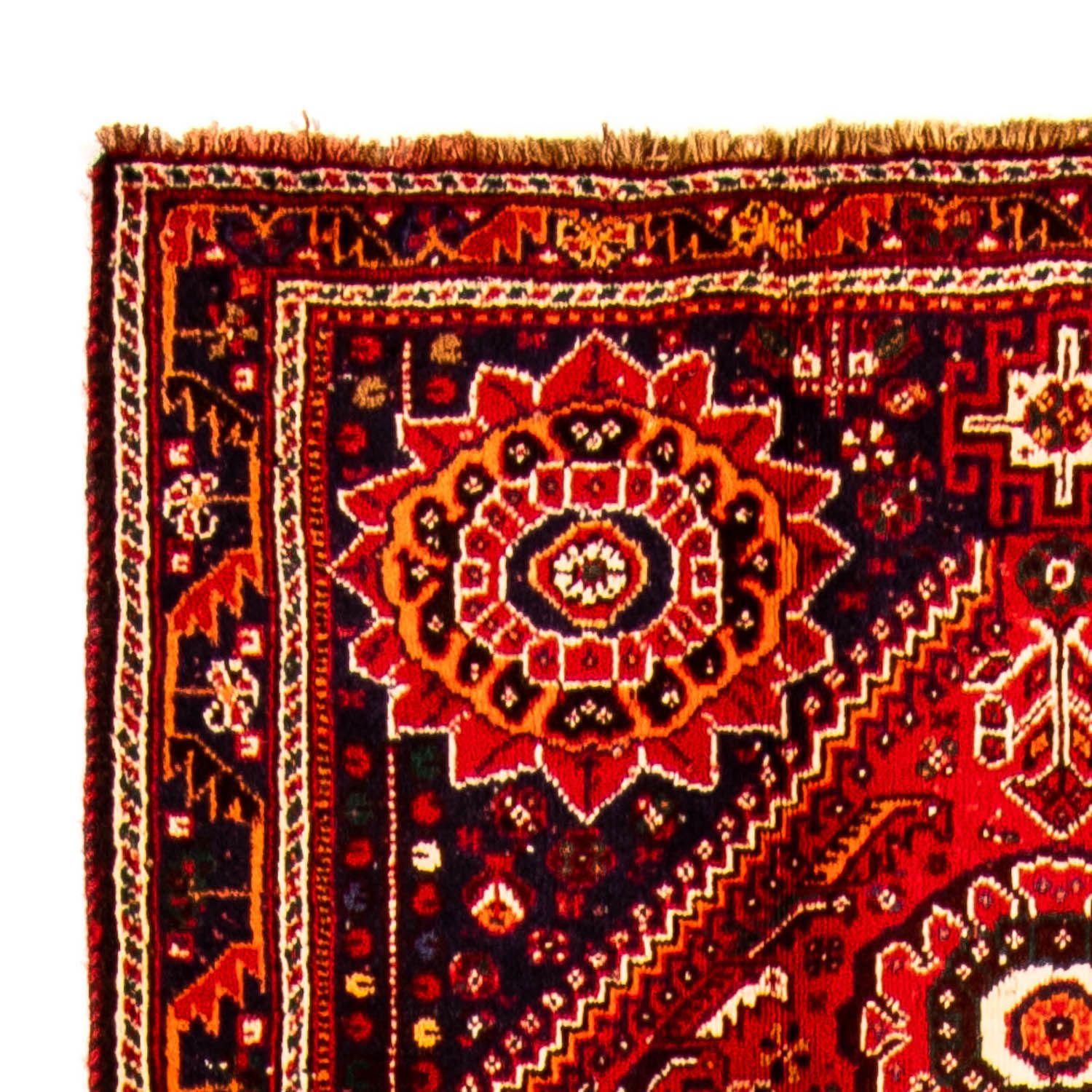 Tapis de couloir Tapis persan - Nomadic - 312 x 112 cm - rouge