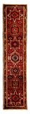 Tapis de couloir Tapis persan - Nomadic - 306 x 74 cm - rouge foncé
