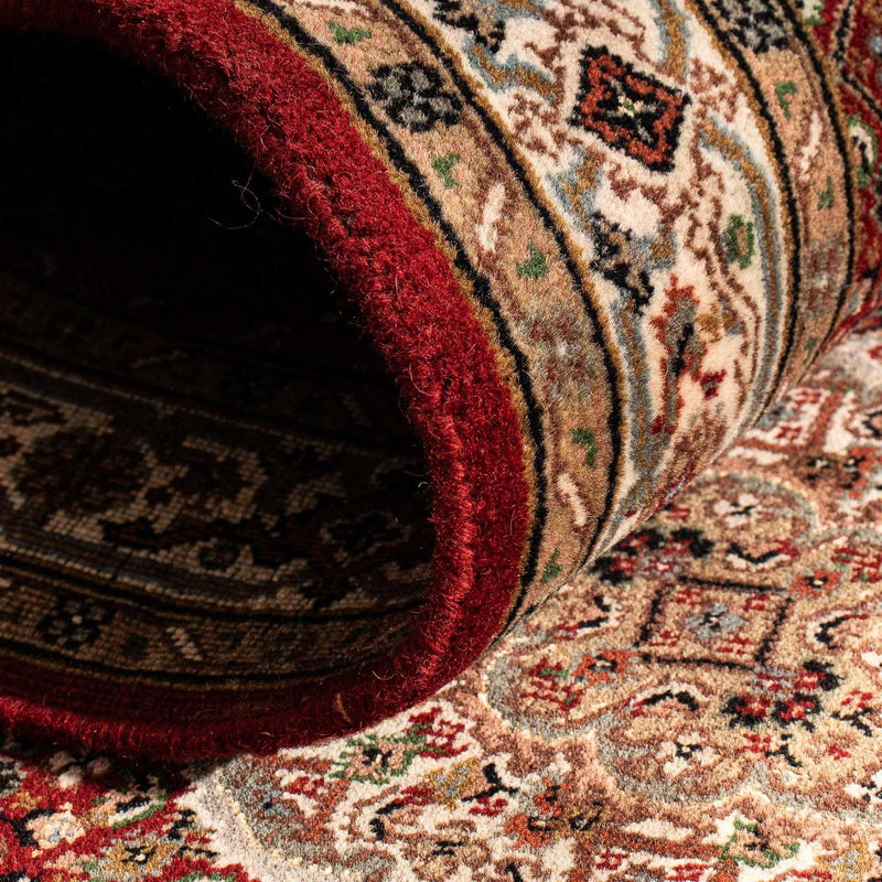 Tapis de couloir Tapis oriental - Tabriz - 296 x 83 cm - rouge foncé