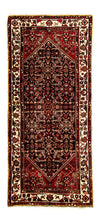 Tapis de Hamadan Tapis 100x228cm - Tapis persan - Tapis de couloir / Bleu foncé / 100 x 228 cm Tapis de couloir