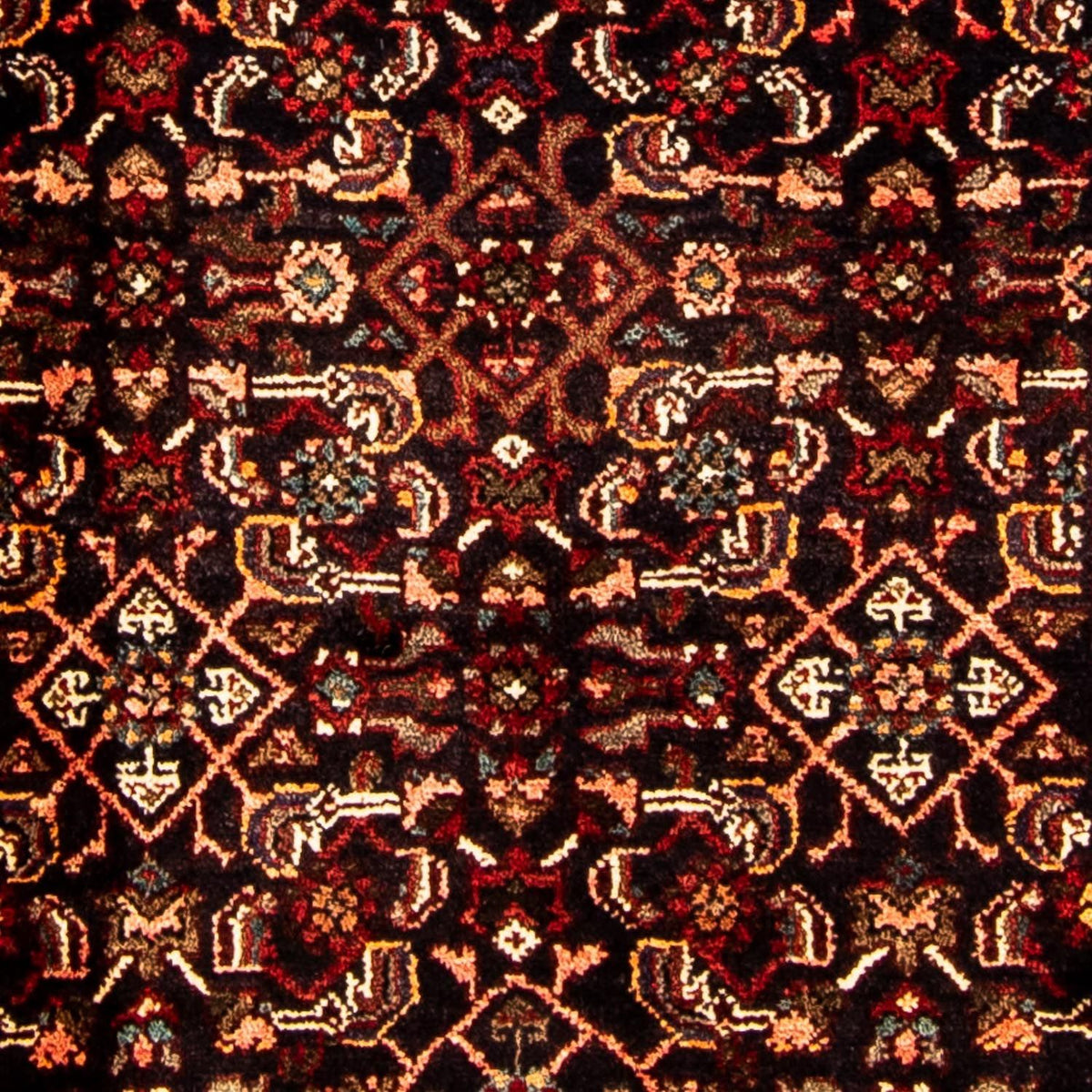 Tapis de couloir Tapis persan - Nomadic - 228 x 100 cm - bleu foncé