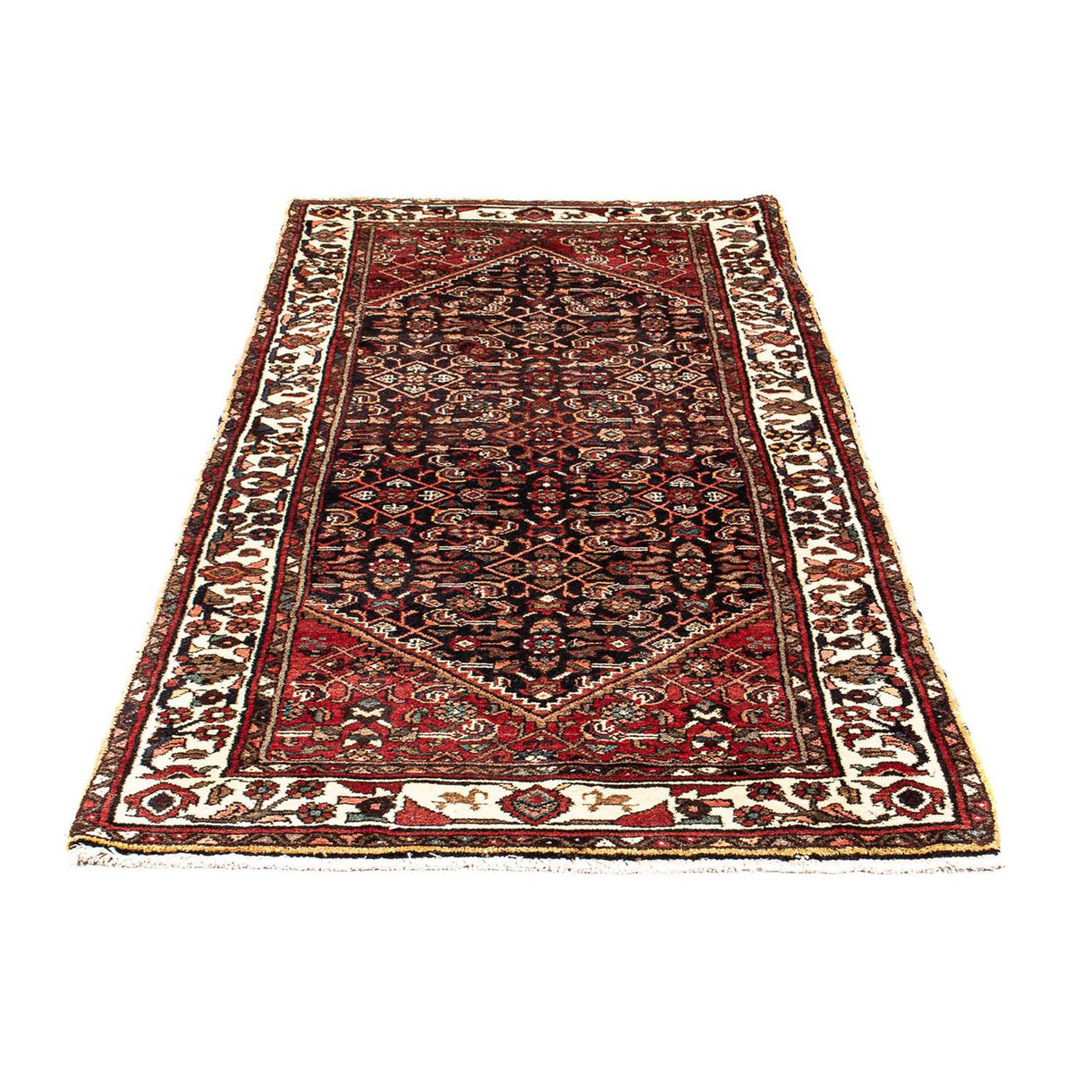 Tapis de couloir Tapis persan - Nomadic - 228 x 100 cm - bleu foncé