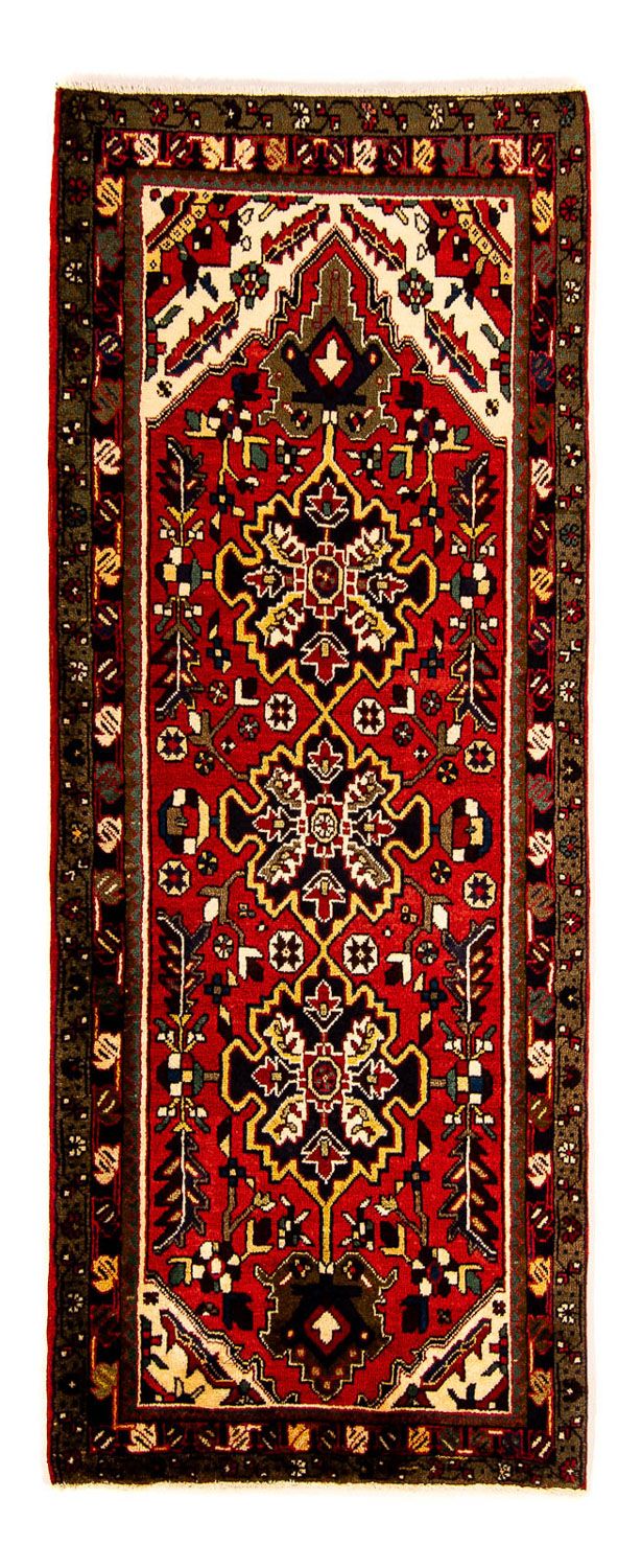 Tapis de couloir Tapis persan - Nomadic - 213 x 86 cm - rouge foncé