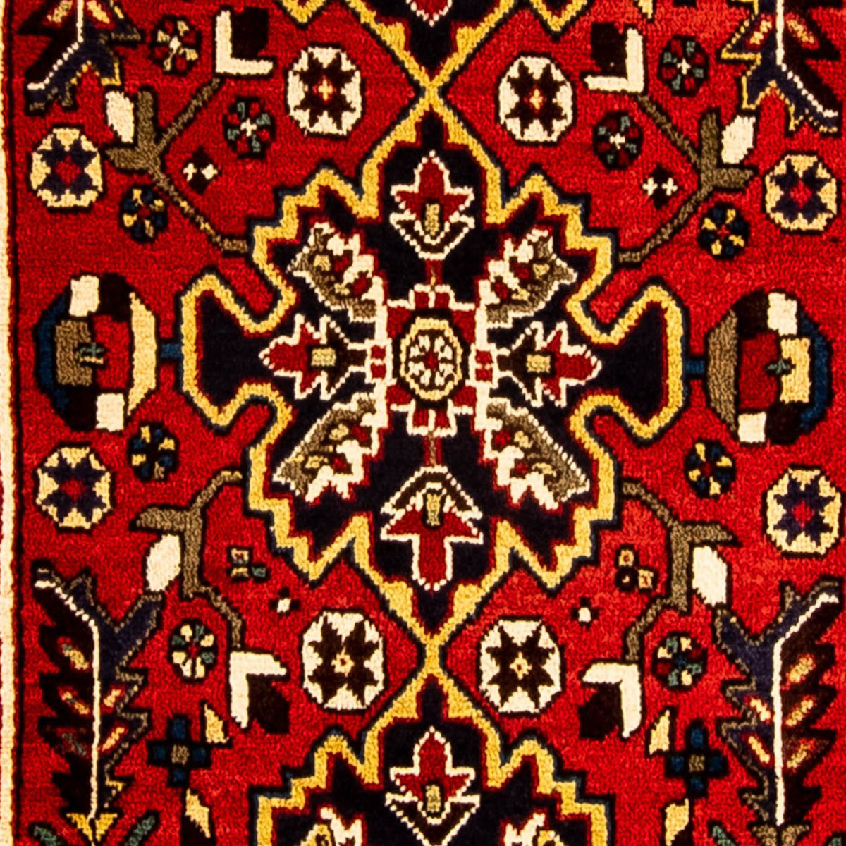 Tapis de couloir Tapis persan - Nomadic - 213 x 86 cm - rouge foncé