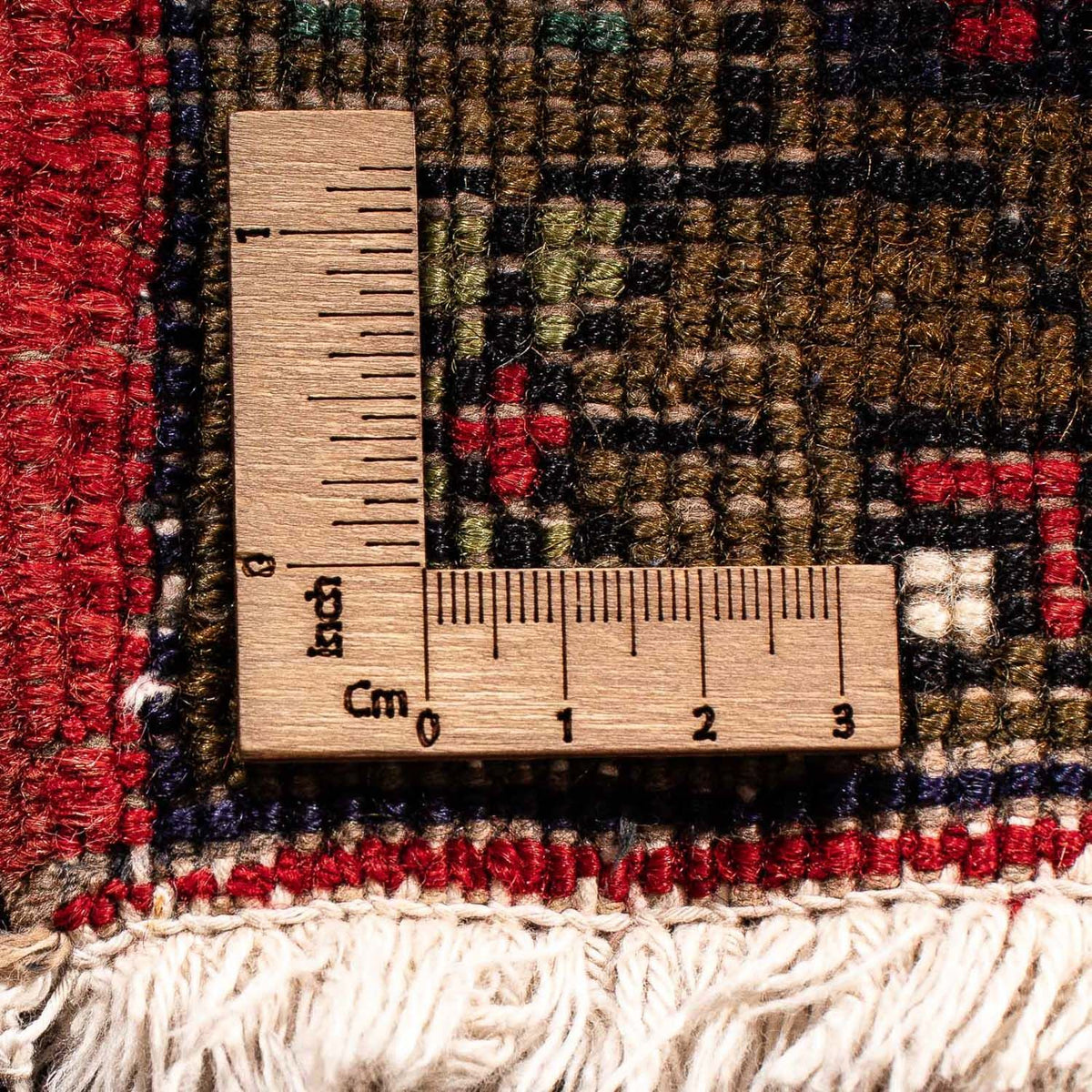 Tapis de couloir Tapis persan - Nomadic - 213 x 86 cm - rouge foncé