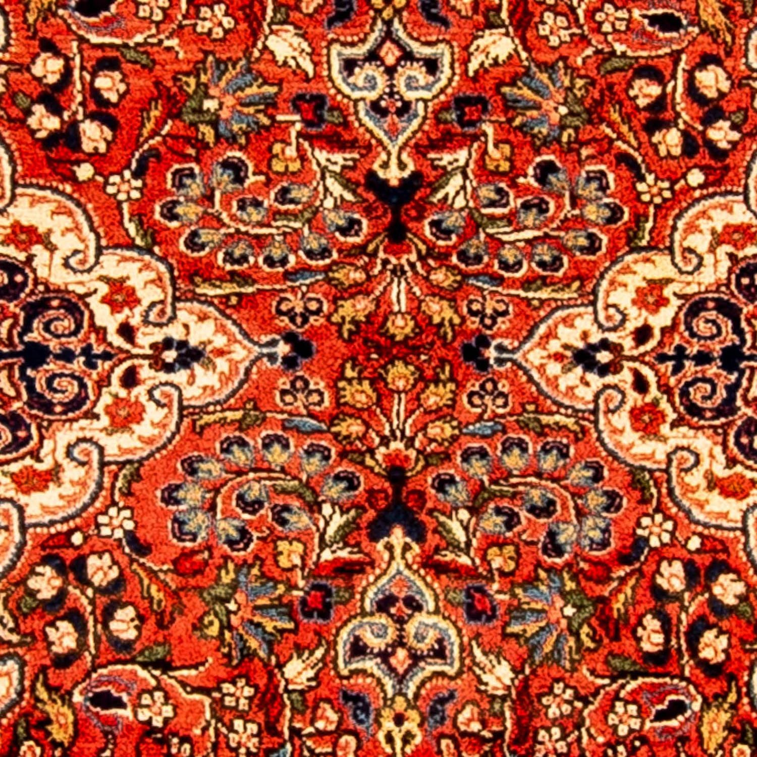 Tapis de couloir Tapis persan - Bidjar - 207 x 77 cm - rouge clair