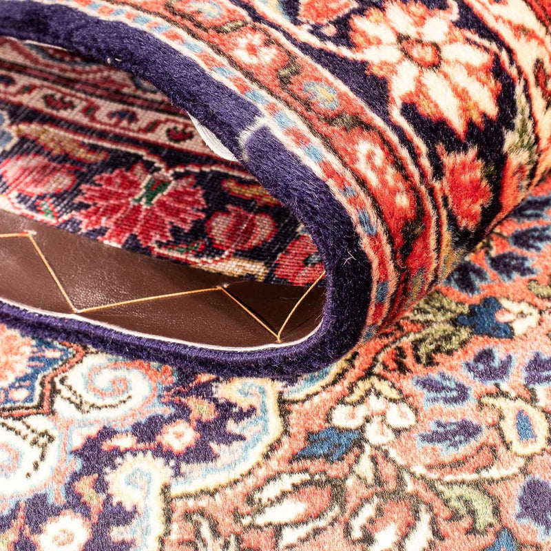 Tapis de couloir Tapis persan - Bidjar - 207 x 77 cm - rouge clair