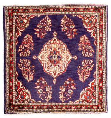 Tapis persan - Classique - 91 x 68 cm - violet