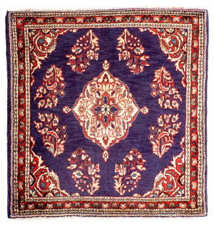 Tapis persan - Classique - 91 x 68 cm - violet