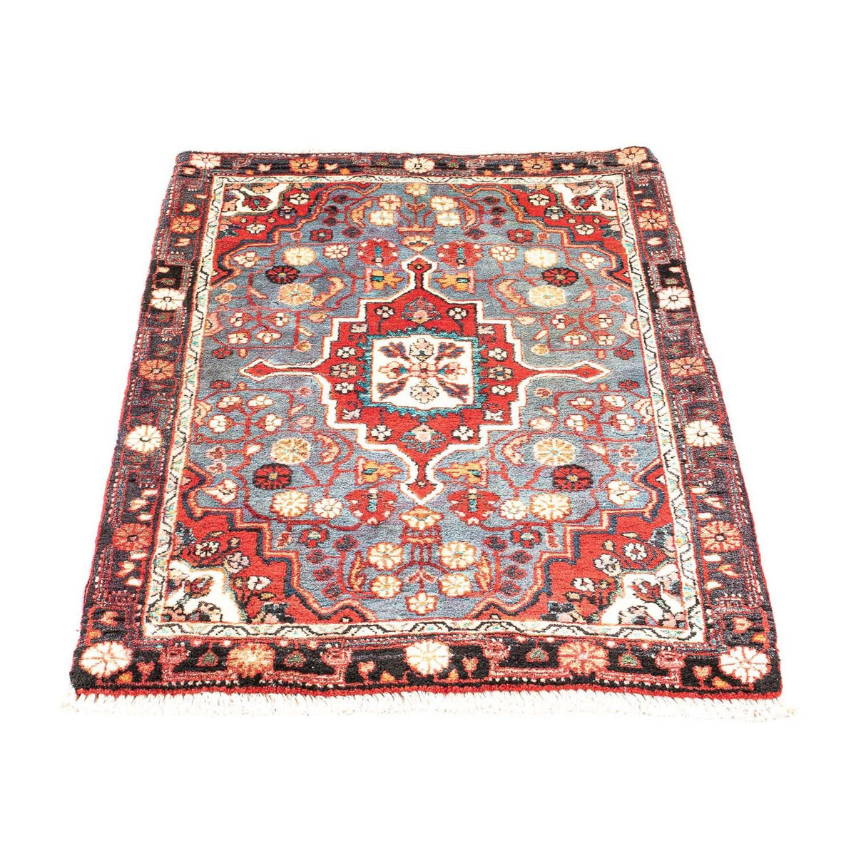 Tapis persan - Classique - 95 x 60 cm - rouge foncé