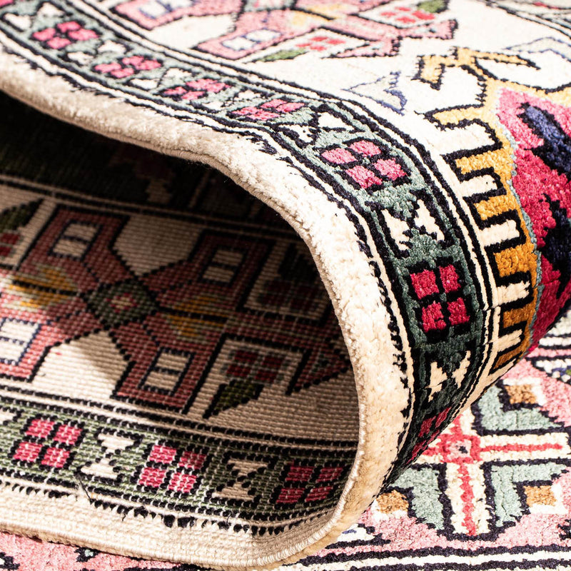 Tapis de couloir Tapis en soie - Kayseri - 156 x 76 cm - multicolore
