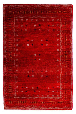 Tapis Gabbeh - Loribaft Persan - 120 x 80 cm - rouge foncé