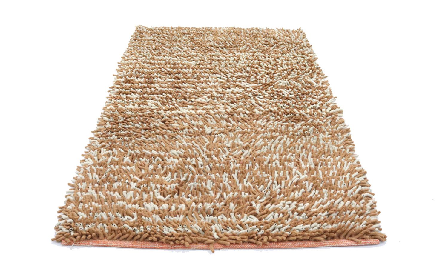 Tapis de couloir Tapis à poils longs - 188 x 101 cm - multicolore