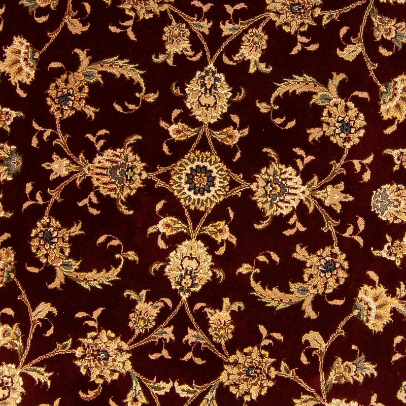 Tapis persan - Tabriz - Royal ronde  - 204 x 204 cm - rouge foncé