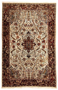 Tapis oriental - Indus - 205 x 130 cm - beige