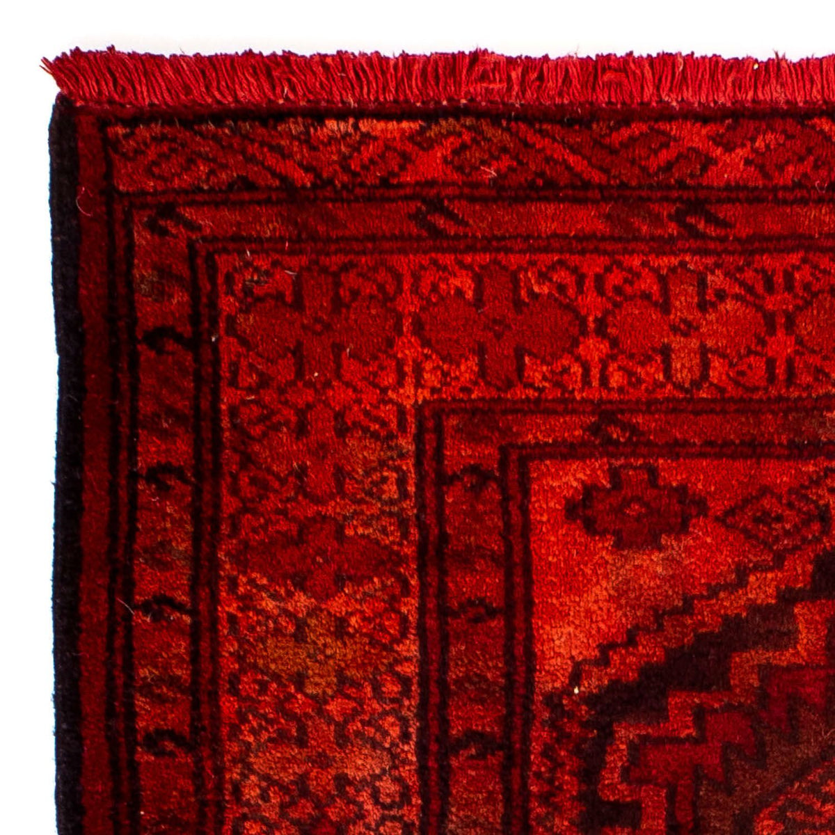 Tapis persan - Nomadic - 103 x 70 cm - rouge foncé