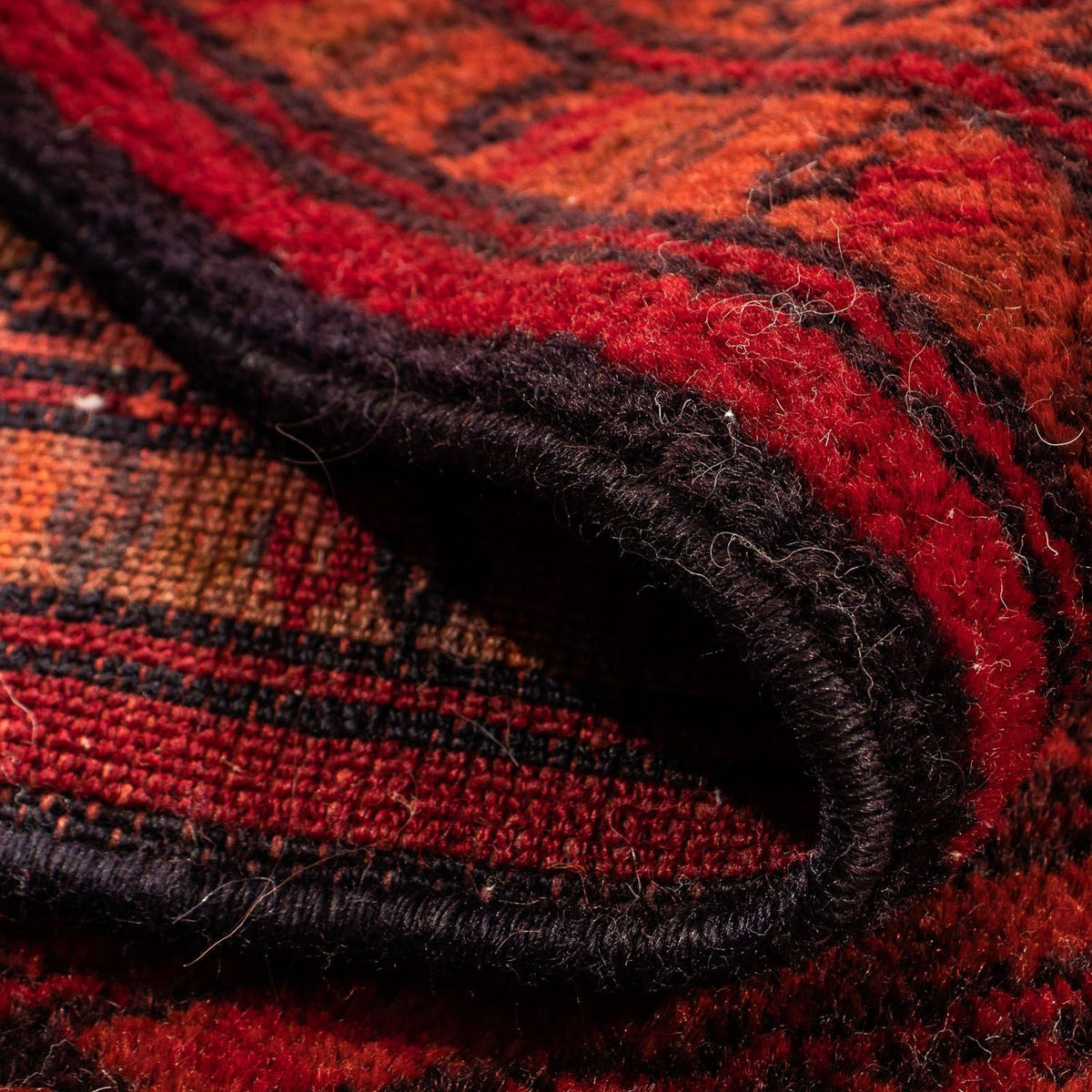 Tapis persan - Nomadic - 103 x 70 cm - rouge foncé