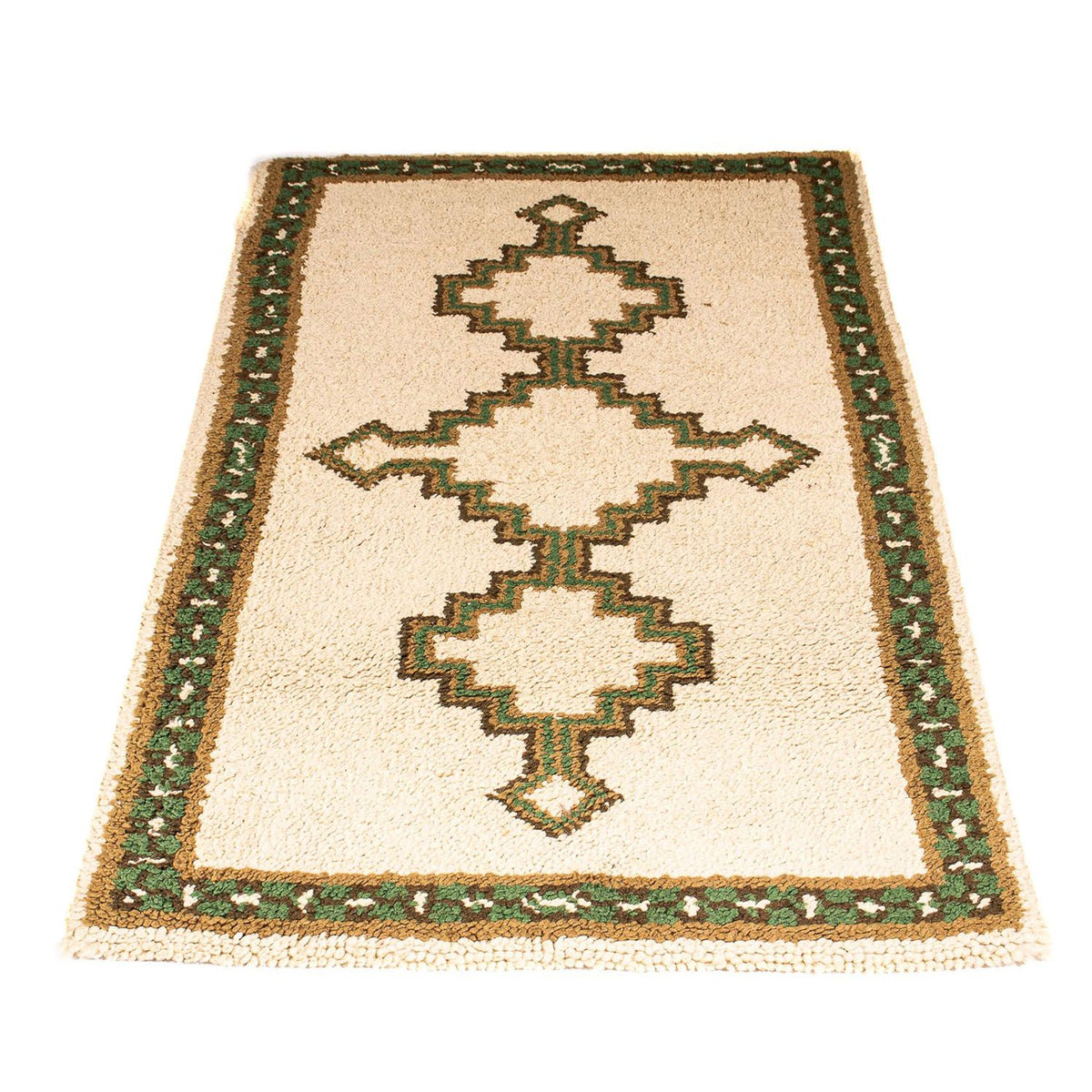 Tapis berbère - 140 x 75 cm - beige