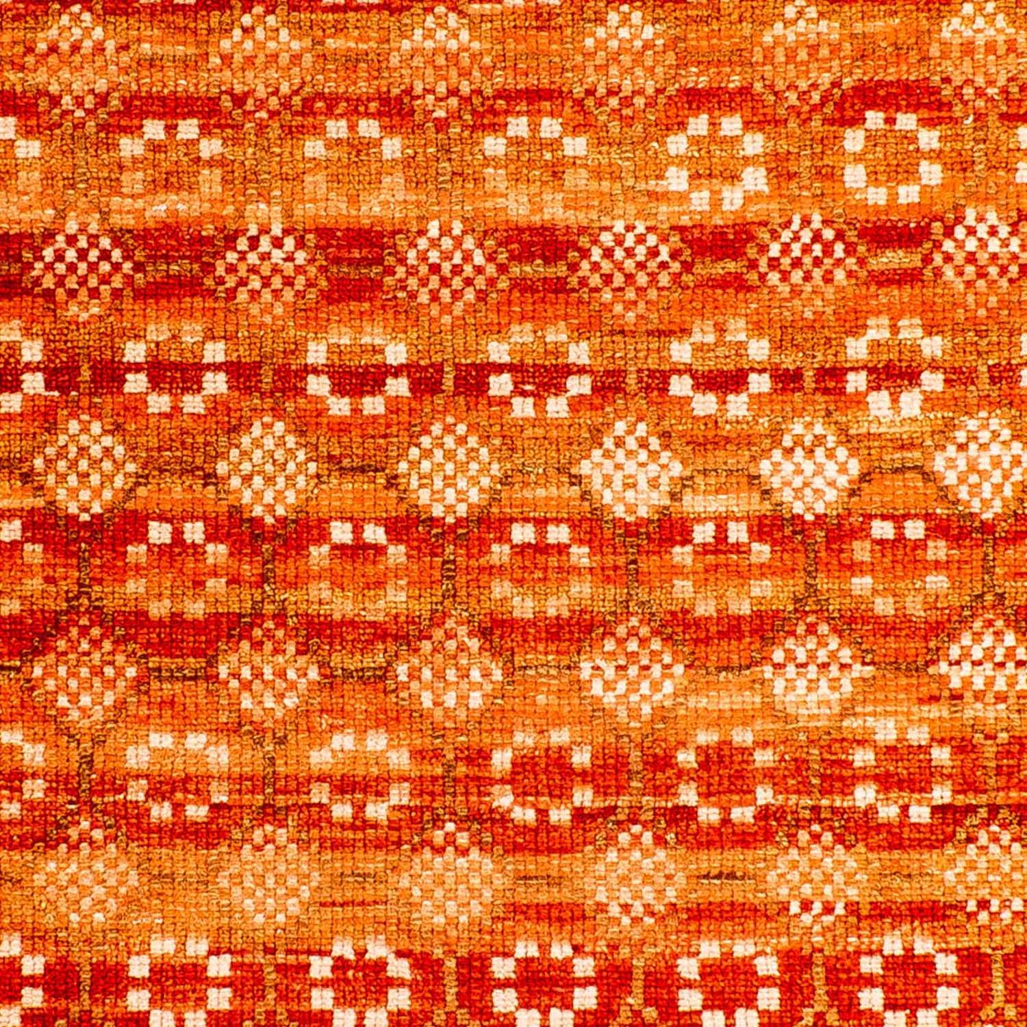 Tapis design - 92 x 62 cm - orange